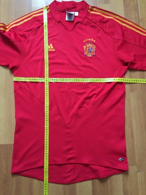 SPAIN 2004 2006 HOME FOOTBALL SHIRT SOCCER JERSEY ADIDAS 600179 sz