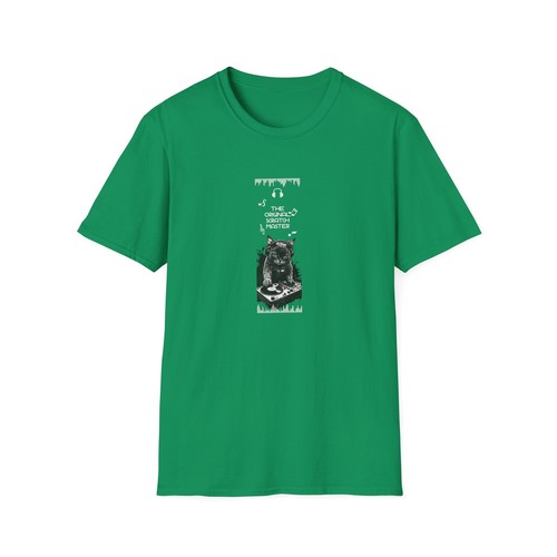 Cat Scratch, DJ, Cats, Scratch Master, Funny T Shirt, Unisex Softstyle T-Shirt - Picture 10 of 41