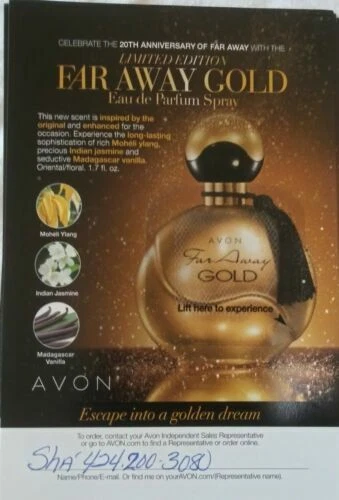 Avon Perfume Gold Fragrances