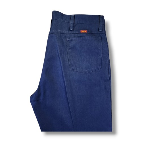 Jeans de mezclilla Rustler azul marino vintage años 80 hechos en EE. UU. para hombre talla 39x28,5 - Imagen 12 de 13
