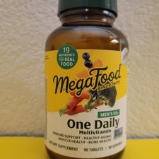 MegaFood Mens 55+ One Daily Multivitamin 90 T...
