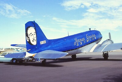 Original Farbdia DC-3C Dakota VH-SBO 'Norman Gunston' - Privat