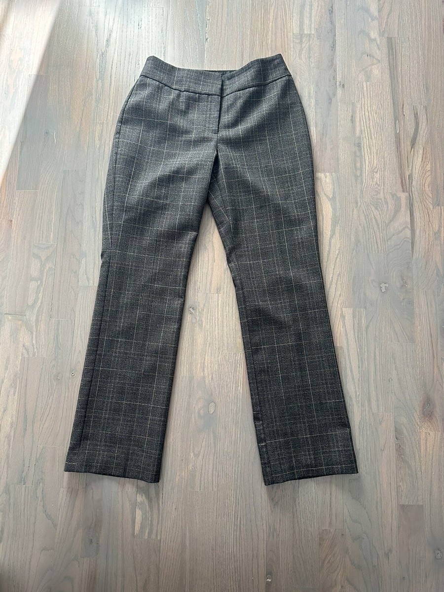 Womens Chicos Pants Grey Pattern Regular Size