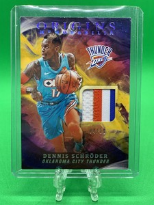 2019 20 Origins Dennis Schroder Ssp 10 Sick Patch 4 Stripes Ebay
