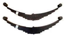 Pair Trailer Leaf Springs 4000# 8 Leaf 26" Long Eye To Eye 1.75" Wide