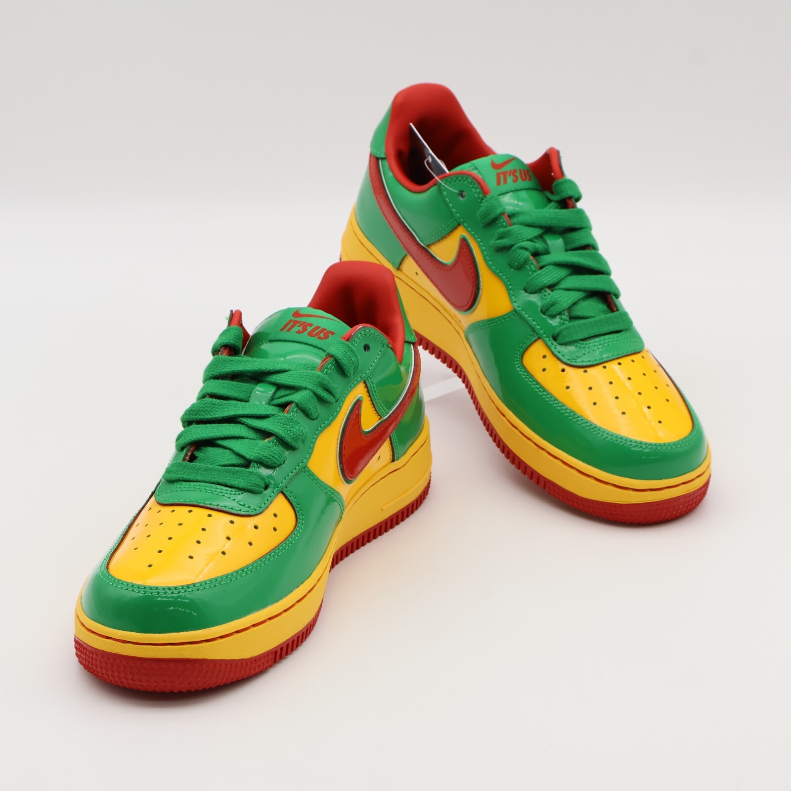 IH4383-300 Lil Yachty Nike Us Force 1 (Air Force 1) Low Lucky Green ...