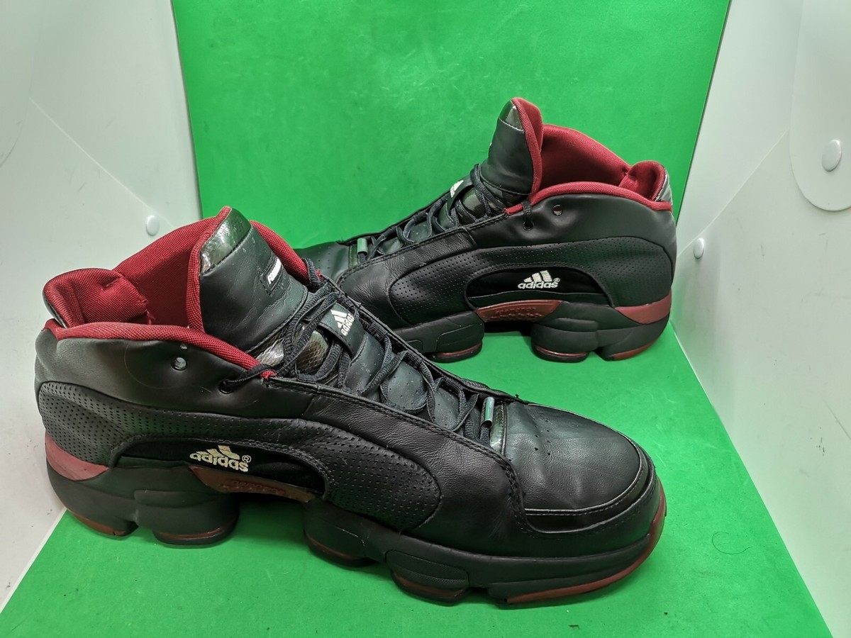 Adidas Decade Formotion 2006  Basketball Sneakers Men\'s Sz 13 Black & Red Shoes Adidas Decade Formotion Retro 2006 Athletic Basketball  main image 2