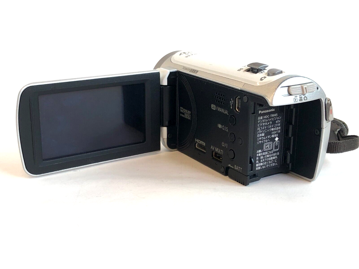 panasonic　HDC-TM45　Handycam Panasonic HDC-TM45 Camcorder Video Camera w/Battery Tested