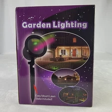 Laser Red & Green Stars LED Projector Light Outdoor Waterproof 600 Sq Ft Garden