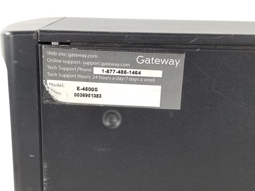 Gateway E-4500s Computer Intel Pentium 4 3GHz 1GB RAM No HDD No Optical No OS - Picture 5 of 10
