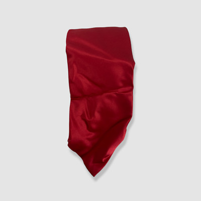 Stefano Ricci Men's Red Solid Silk Neck Tie 59x3.5