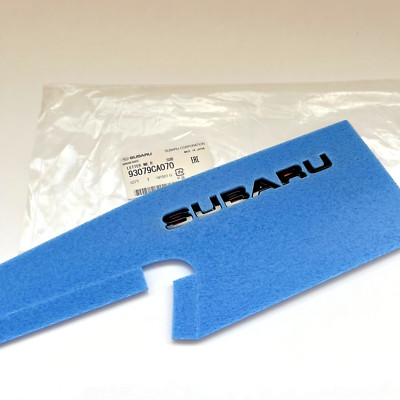 2013-2021 SUBARU BRZ Black Rear Nameplate Emblem Genuine OEM