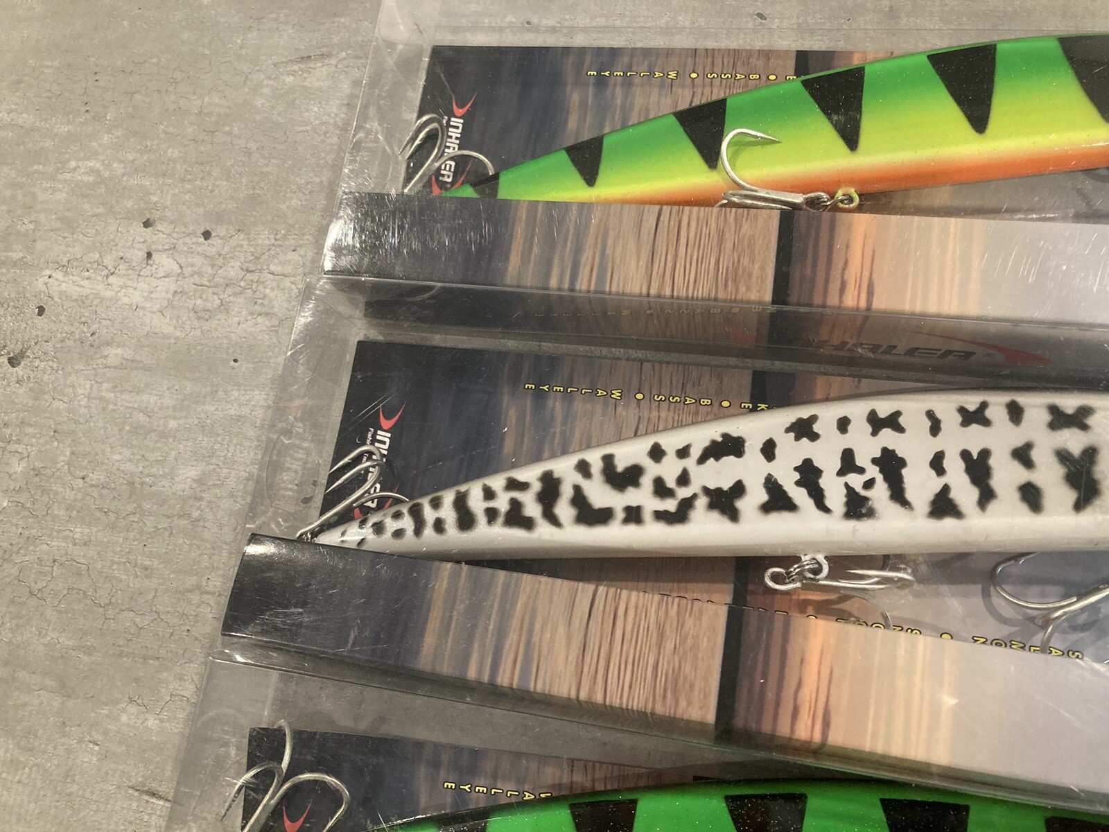 Lot of 4 - Inhaler 14 Inch Musky Lures Pike Snook Tarpon Mackerel Barracuda - BQ - Image 5