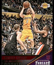 Marcelo Huertas 2015-16 Panini Threads Century Proof Red #176 #/99 - LA Lakers