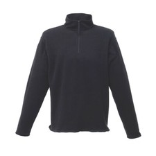 Image of Regatta Men Light Weight Micro Fleece Half Zip Washable Quick Dry Work Top S-3XL