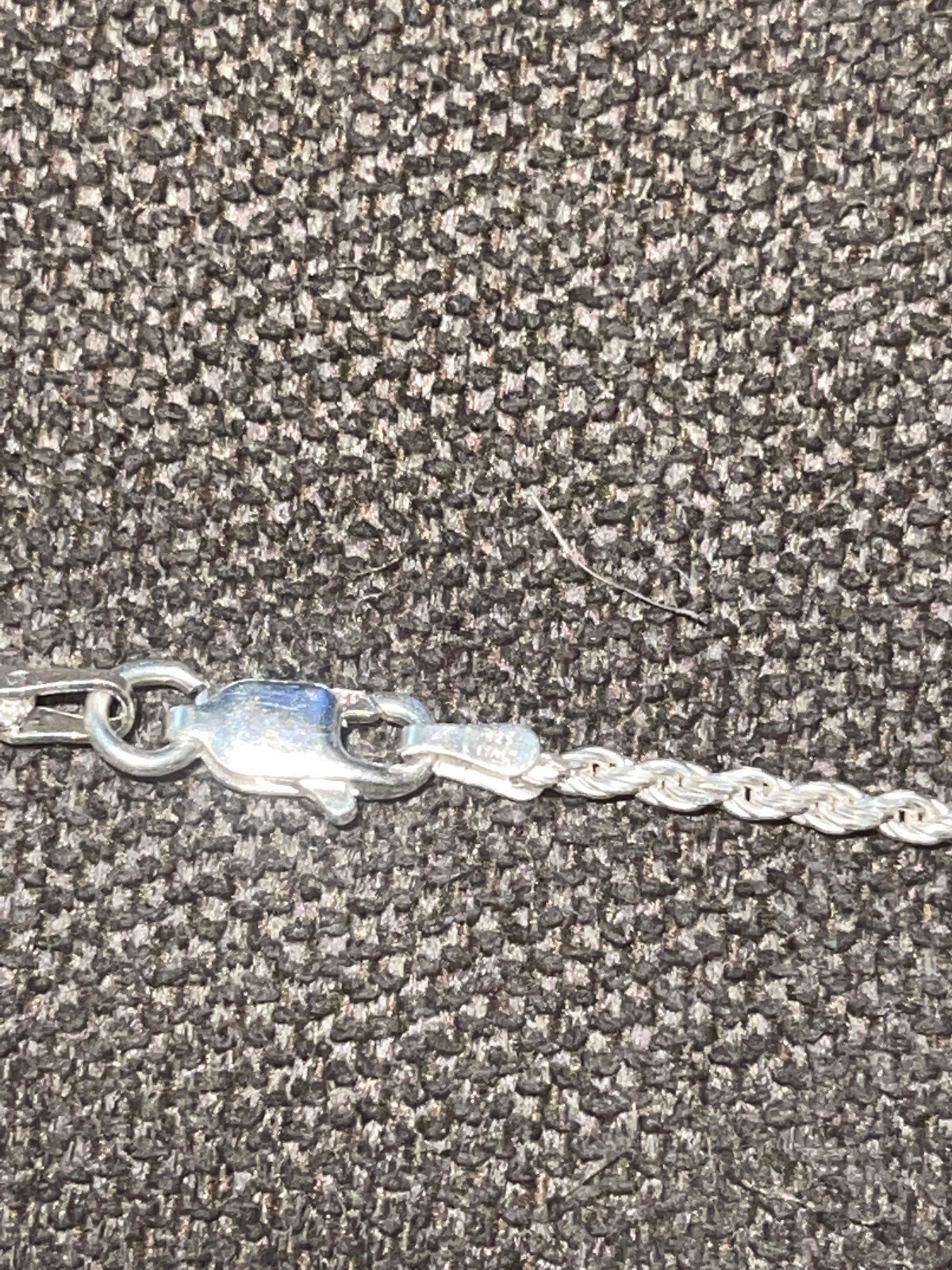 COINS OF AMERICA 2007 QUARTER on a 20" Italian .925 Silver Rope Chain