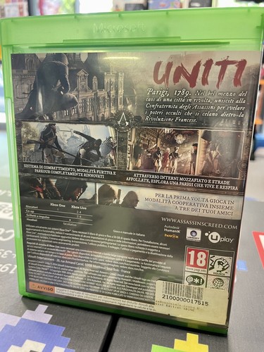 Assassin's Creed Unity Ita XBox One USATO GARANTITO - Imagen 2 de 2