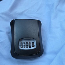 Wall Mount Key Lock Box 4 Digit Combination Key Safe Security Storage Organizer