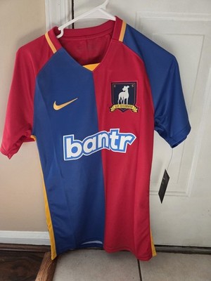 Nike AFC Richmond Ted Lasso Bantr Soccer Jersey Blue Red FD2361-449 Men s Small