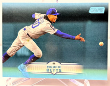 MOOKIE BETTS 2025 STADIUM CLUB LIGHT BLUE PARALLEL #160 LOS ANGELES DODGERS NM