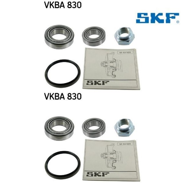 2X Radlagersatz SKF VKBA830 2 Radlager Satz Links Rechts Hinterachse-image