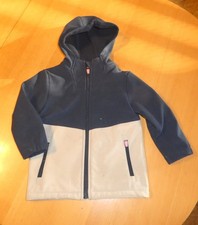 Topolino Kinderjacke Jungen Softshell 98 blau-beige