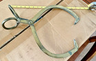 Primitive Antique Brass Ice Block Tongs 15" — photo 2