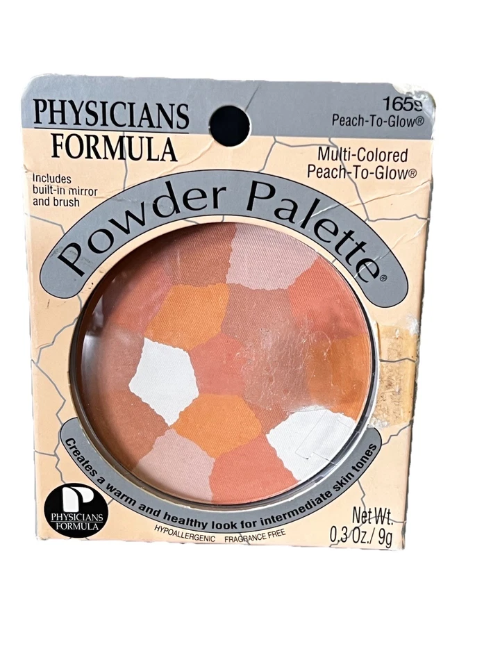 Physicians Formula Powder Palette Multi-Colored 1659 Peach -To-Glow "2005" - Image 3 of 4