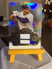 2013 Topps Tribute To The Stars Game Used Pinstripe Patch Gold/50 Alex Rodriguez
