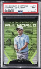 2024 GOODWIN CHAMPIONS ALL WORLD #AW13 MATEO FERNANDEZ DE OLIVEIRA 188/599 PSA 9