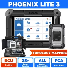 2025 TOPDON Phoenix Lite3 PRO+ ECU KEY Coding Scanner Car Diagnostic Tool ULTRA