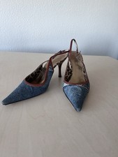 Dolce & Gabbana Slingback Pumps Gr. 39,5 Deni...