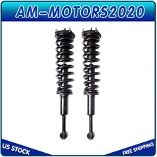 2 Pcs For 2007-2014 Toyota Tundra Front Complete Struts Shocks With Coil Springs