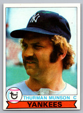 1979 YANKEES BURGER KING #2 THURMAN MUNSON YANKEES