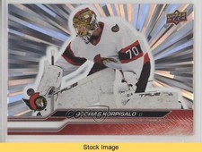 2023-24 Upper Deck Extended Series Outburst Joonas Korpisalo #594 READ 18lg