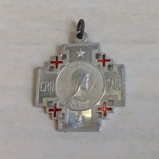 De colección Santísima Virgen María Corona de Espinas Jesucristo Medalla IHS