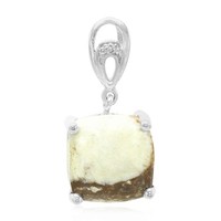 Cavill SilberanhäNger 6,45Ct WeißEr Topas Magnesit 925 Sterlingsilber Damen