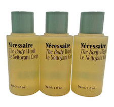 Necessaire 3 PK The Body Wash 30ml/each Travel Size-FREE SHIPPING