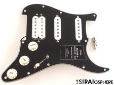 Fender Player II Modified Strat HSS LOADED PICKGUARD, Noiseless Push/Pull Black!