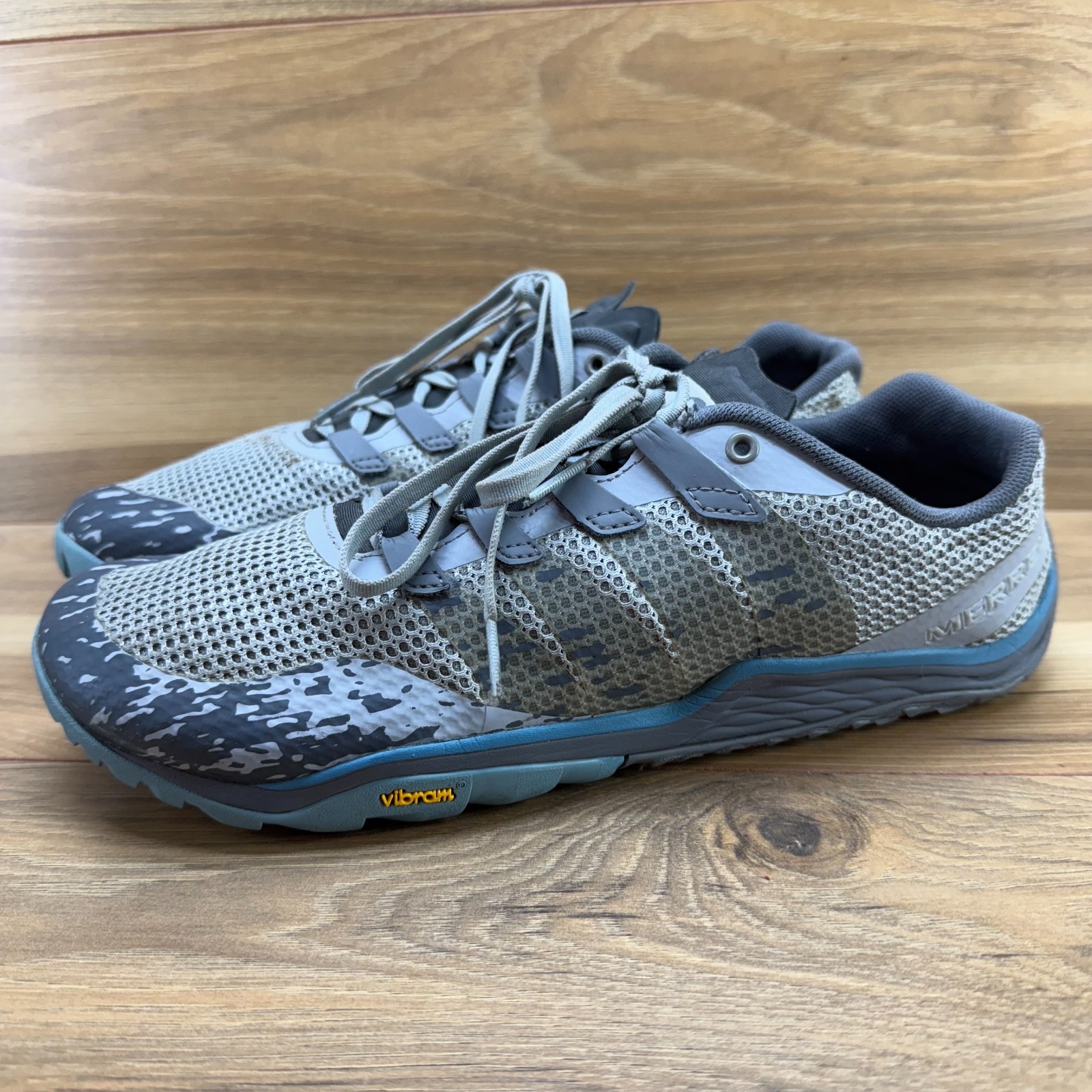Guanto Merrell coda a piedi nudi donna 11 grigio leggero running trail sneakers