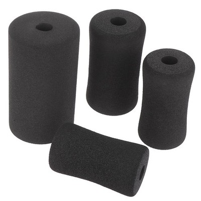 Foot Foam Pads Rollers Black For Weight Gear For Leg Extension Neu