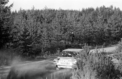 Anders Kullang Claes Goran Andersson Opel Ascona 1000 Lakes Rally - Old Photo 7