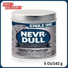 Wadding Polish White Never Dull Wadding Polish Cleans Polishes Metals 5 oz USA