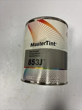 (1) QUART AXALTA DUPONT CROMAX MASTERTINT 853J RED ORANGE TINT TONER COLOR