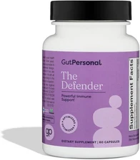 GutPersonal The Defender - Powerful Immune Defense with Vitamin A, C, 60 Caps