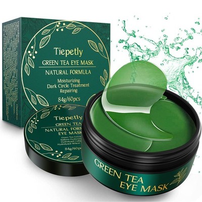 Under Eye Masks, Collagen Eye Mask, Green Tea Eye Patches for Puffy Eyes 60 p...