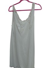 Vintage White Laced Full Slip