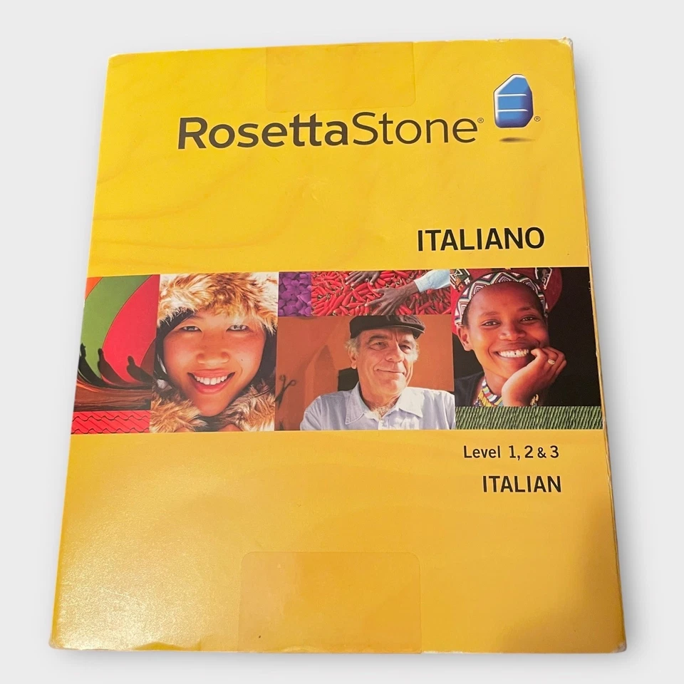 Rosetta Stone Italian Language Learning Software Version 3 Level 1-3 Complete - Image 2 of 4