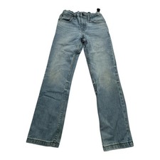 Cat Jack Kids Boys Slim Fit Light Wash Jeans Size 8 Adjustable Waist