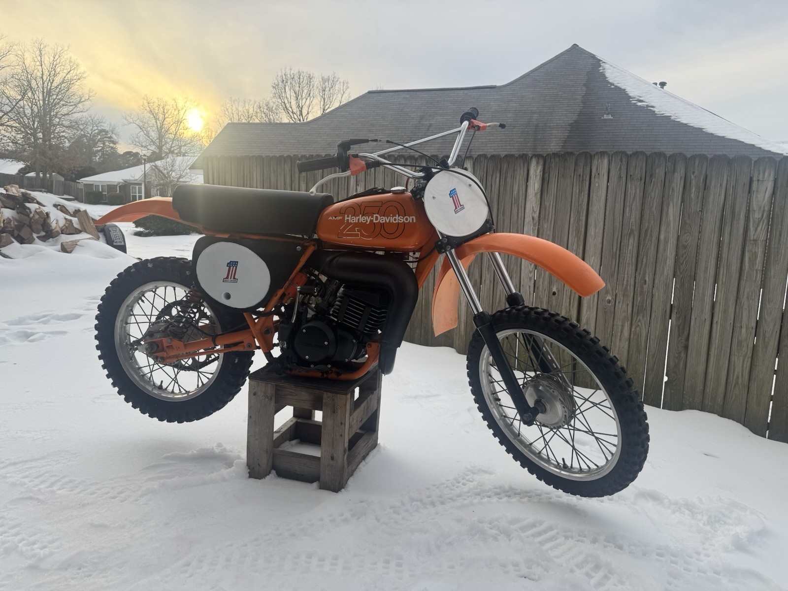 1978 Harley-Davidson off road 